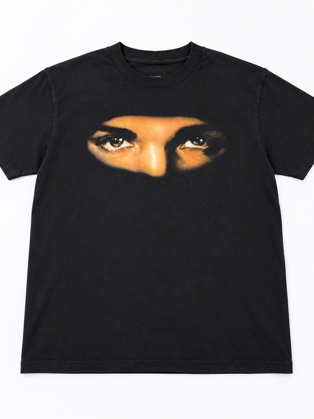 Drake It’s All A Blur Tour 2023 IAAB Eyes Graphic T-Shirt Black L EUC